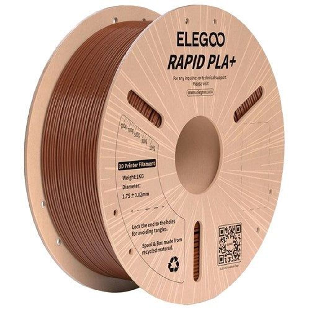 Elegoo Rapid PLA+ filament Brown 1.75mm 1kg