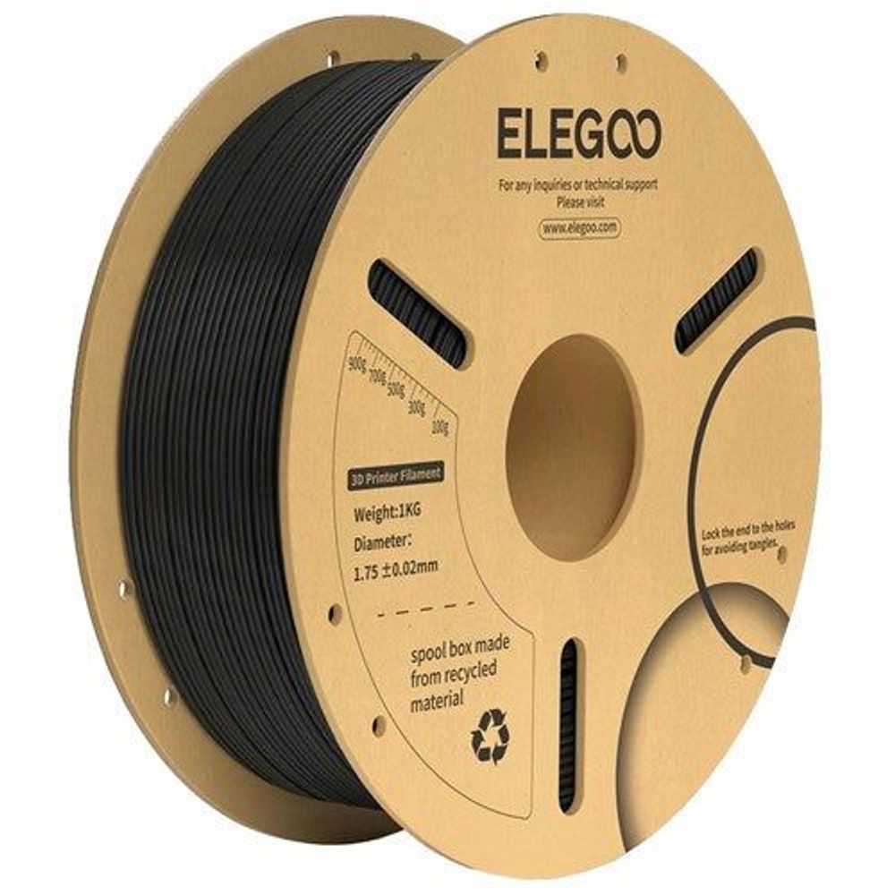 Elegoo PLA plus filament Black 1.75mm 1kg