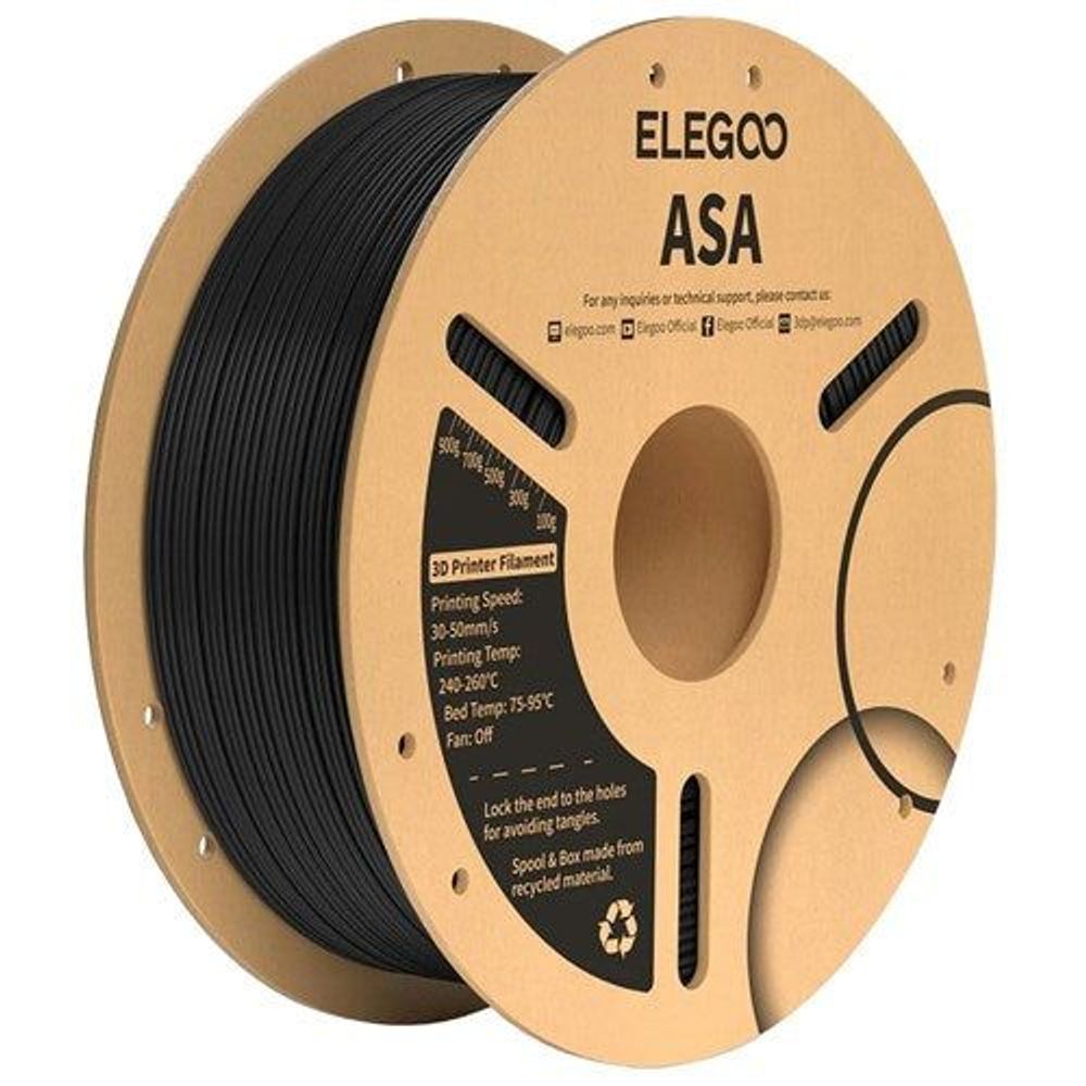 Elegoo ASA filament black 1.75mm 1kg