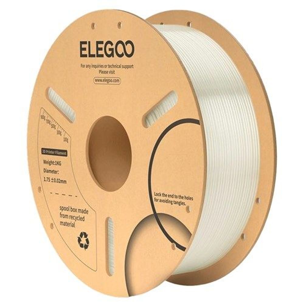 Elegoo PLA filament Translucent 1.75mm 1kg