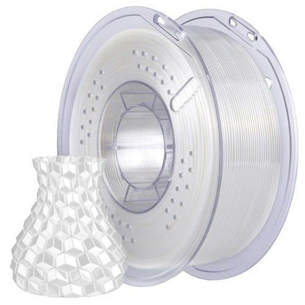 Elegoo Silk PLA filament Silk White 1.75mm 1kg