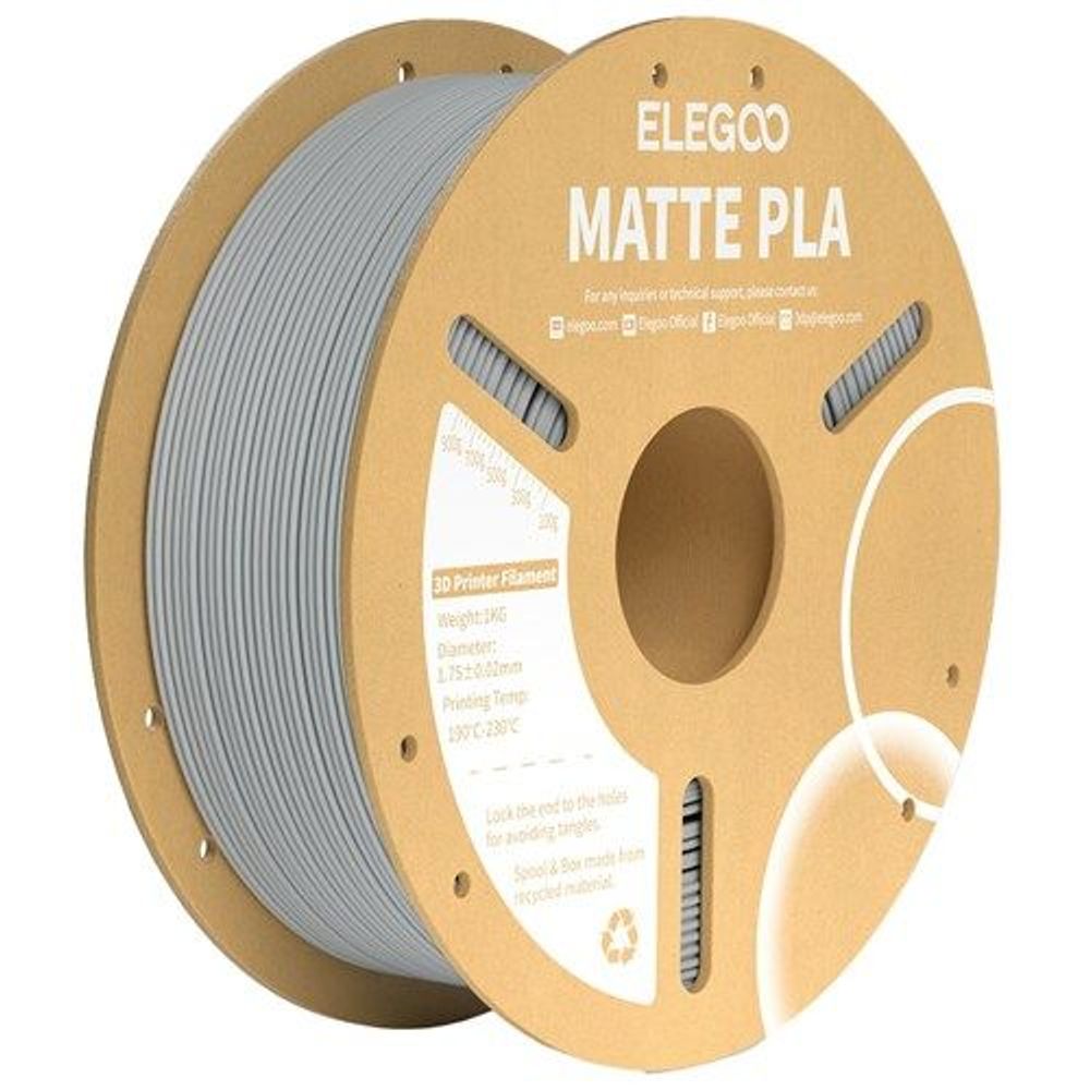 Elegoo PLA Matte filament Slate Grey 1.75mm 1kg