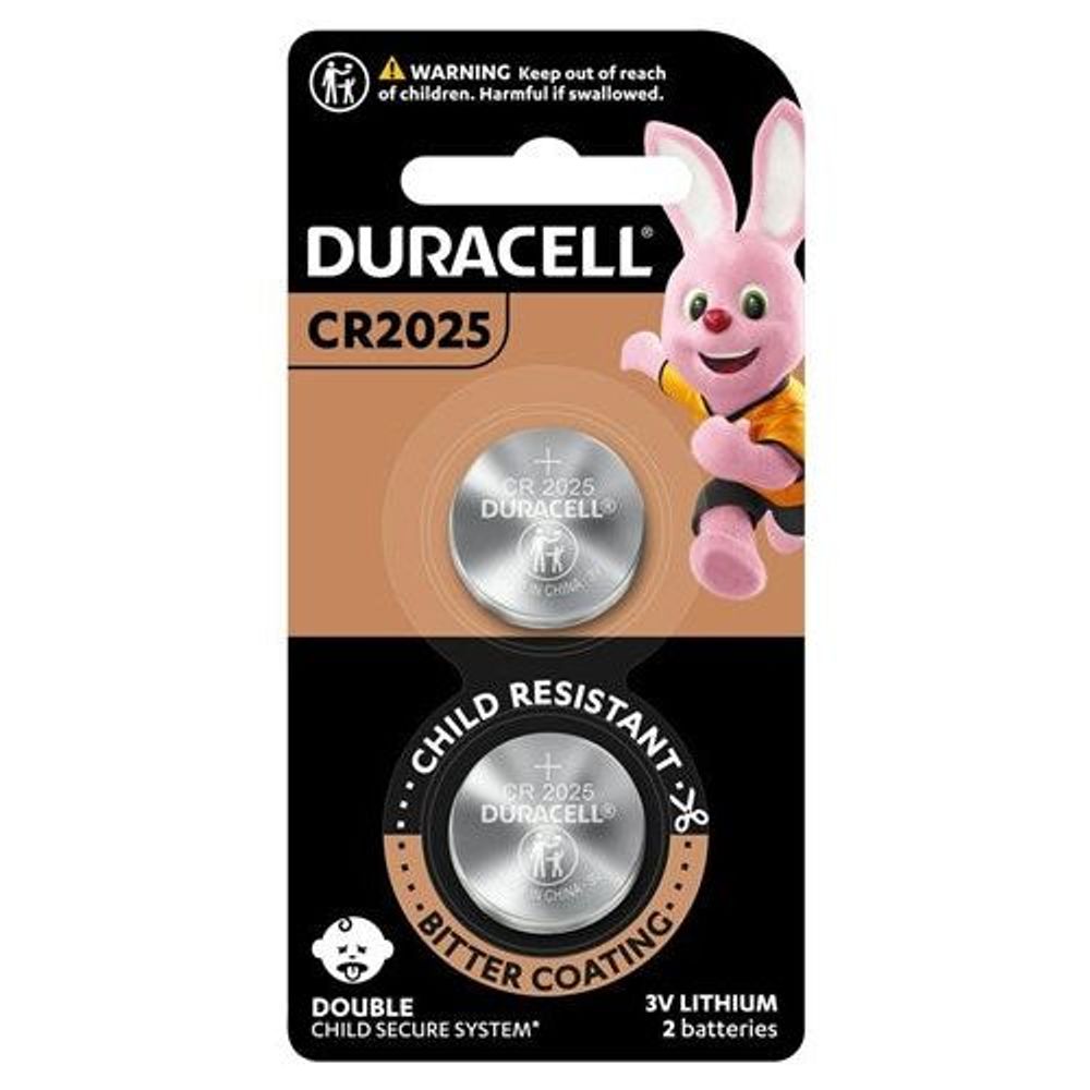 Duracell Specialty CR2025 2PK