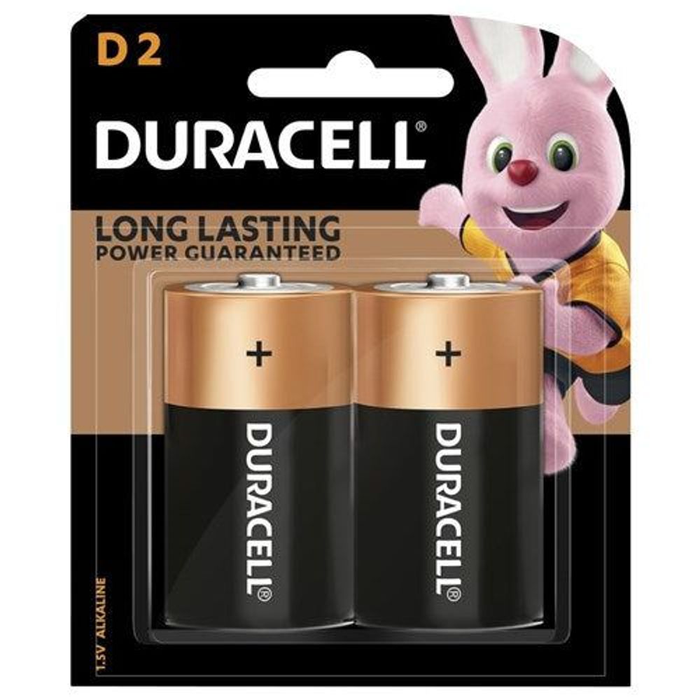 Duracell Coppertop D 2PK