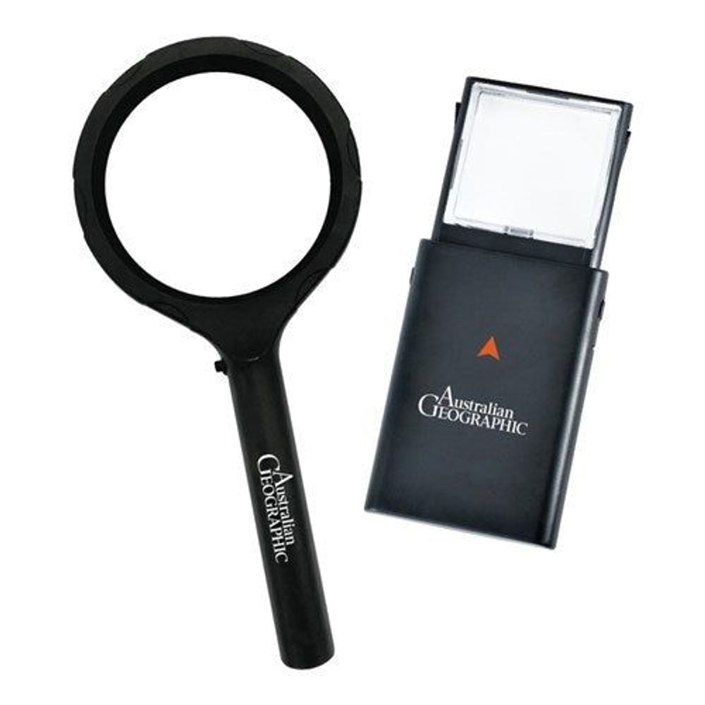 Australian Geographic LED & Mini Magnifier Duo