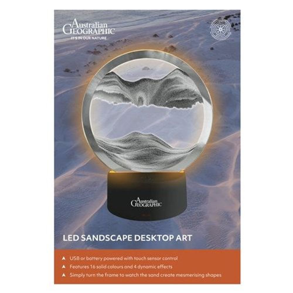 Australian Geographic LED Round Sandscape