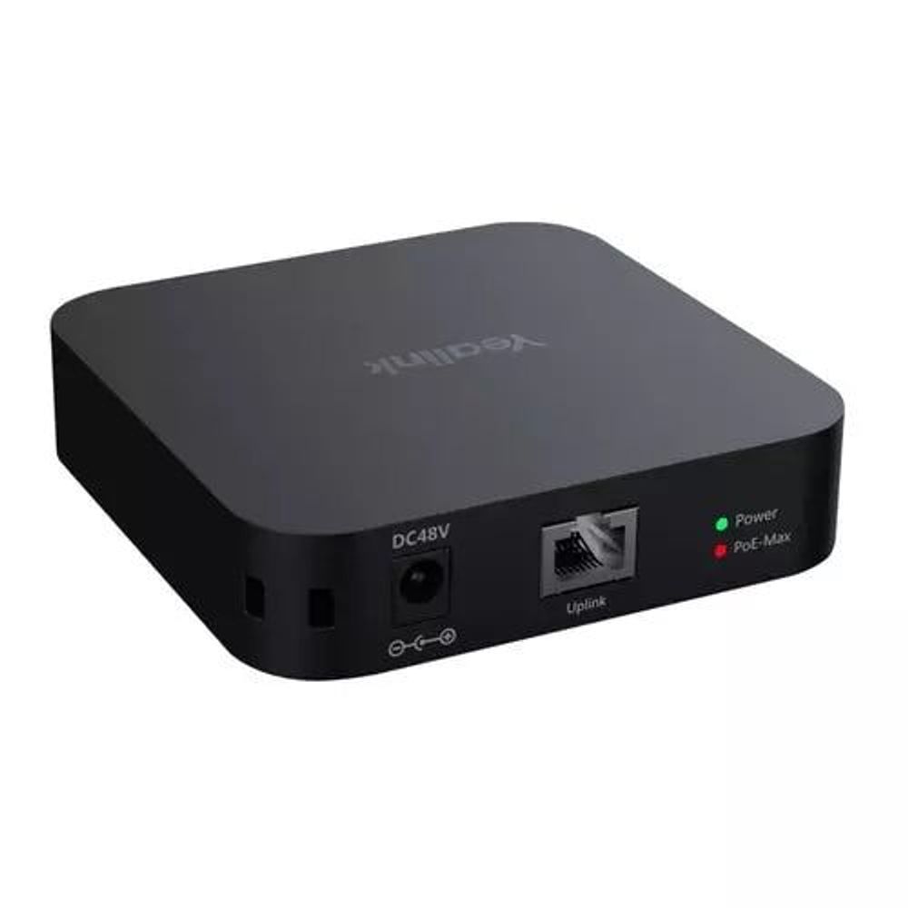 Yealink RCH40 E2 4-port PoE Switch. Use for the connection of multi ca