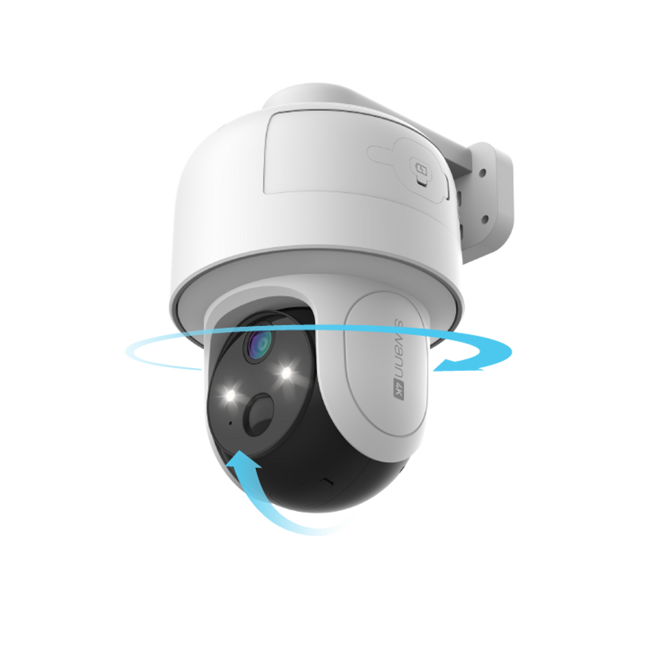 SWIFI-4KPTBCSOL-GL - Swann 4K Battery Pan Tilt Camera USB-C x 1/SOLAR4 Solar Panel x 1