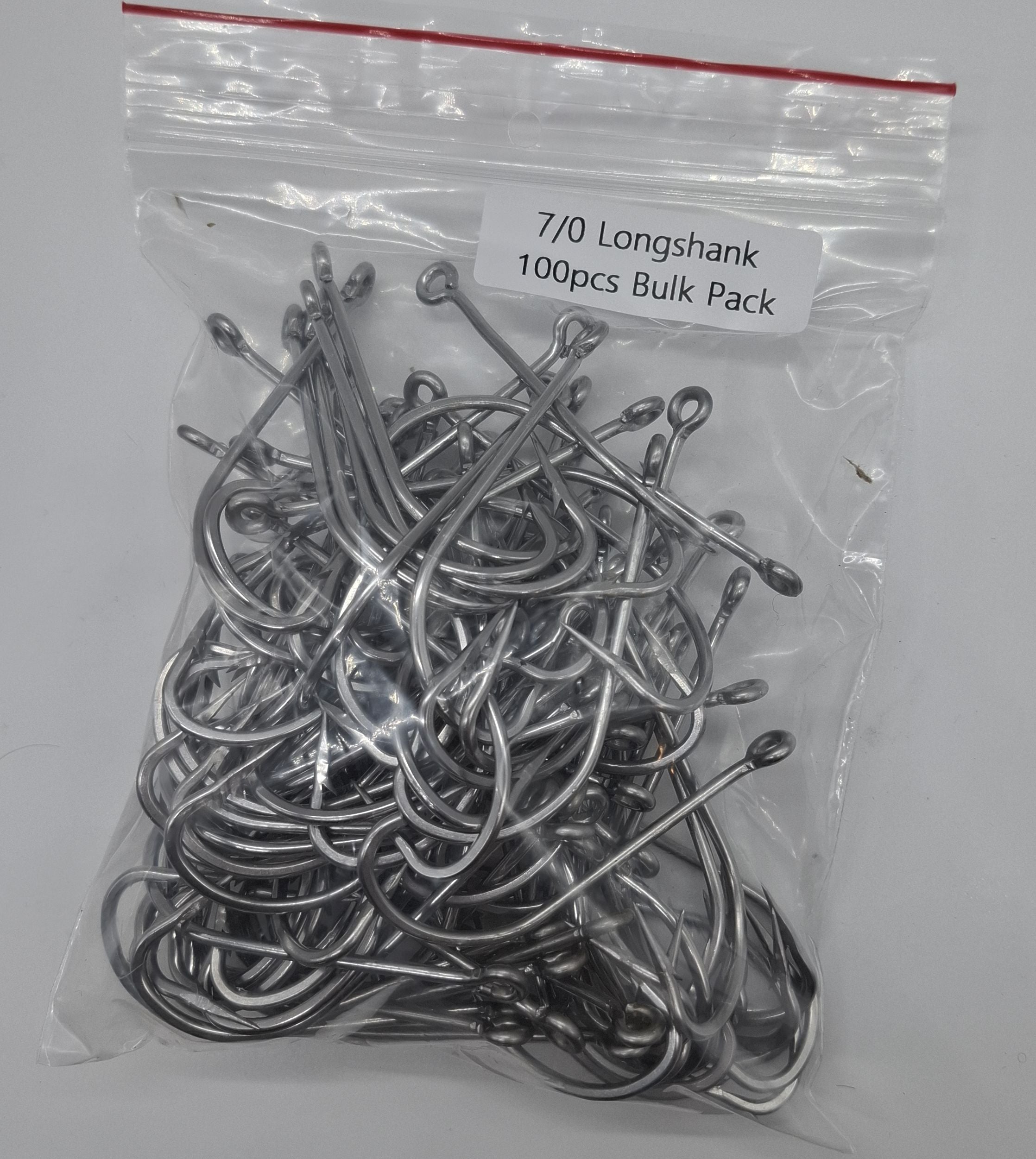 Meanfish Longshank Hooks 7/0 Bulk pack of 100