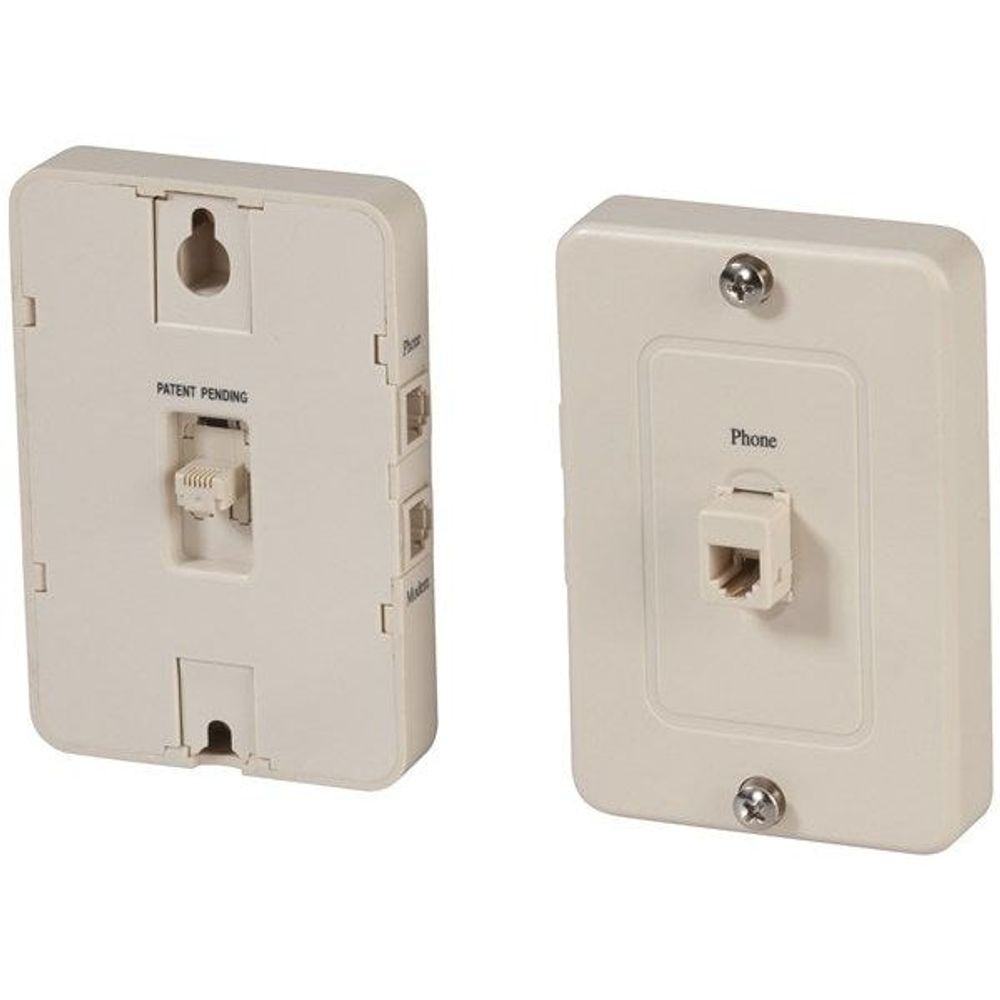 YT6078 - ADSL2+ Filter Wall Plate