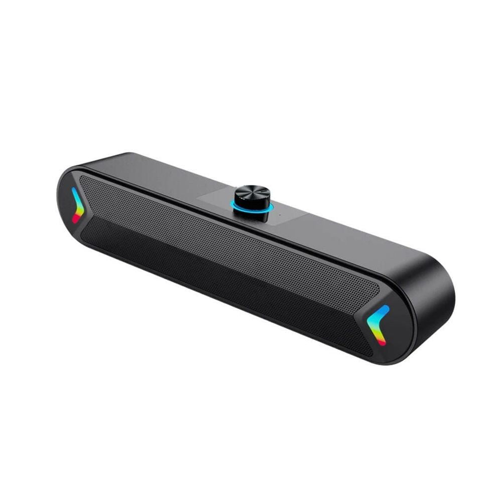 A39 Computer Speaker Surround Soundbar Speaker | 10W Wired Loudspeaker Stereo Subwoofer Sound Bar for Laptop PC Gamer A39Pro