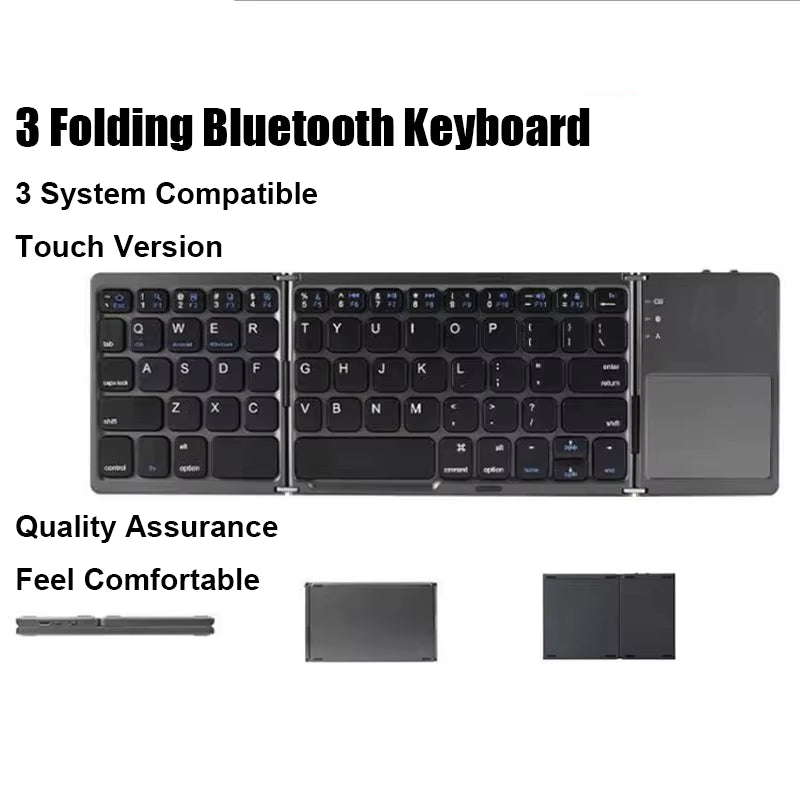 EDUP Wireless Bluetooth Folding Keyboard
