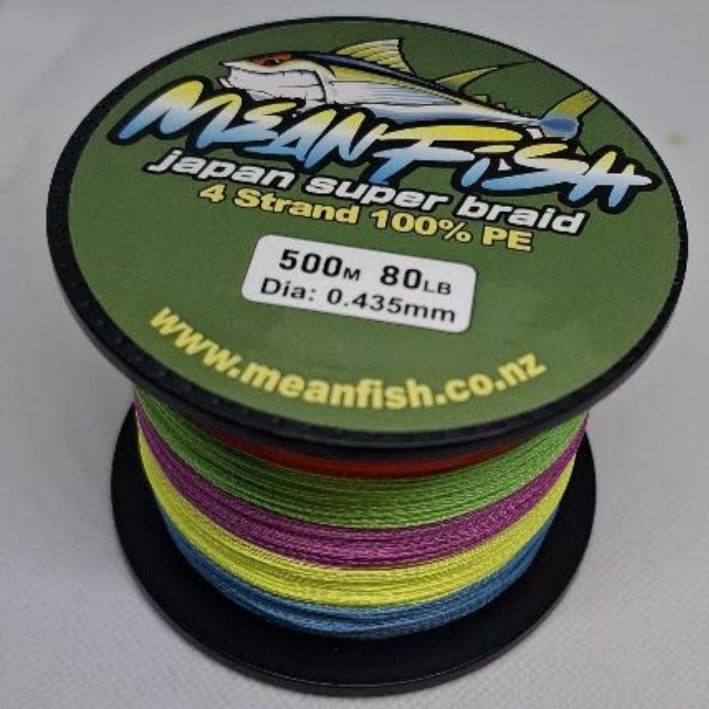 Meanfish Braid Fishing Line 500M 80LB