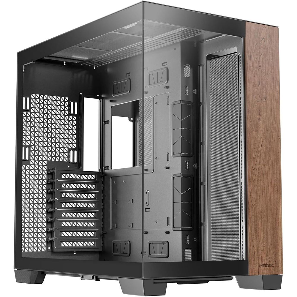 Antec Constellation C8 wood Full-View E-ATX 440mm GPU PC Case Default Title