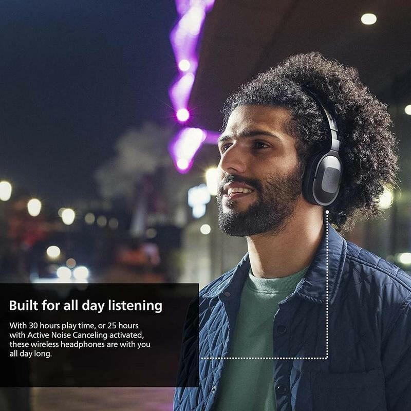 Philips H6506 Wireless Bluetooth Noise Cancelling Over-Ear Headphones