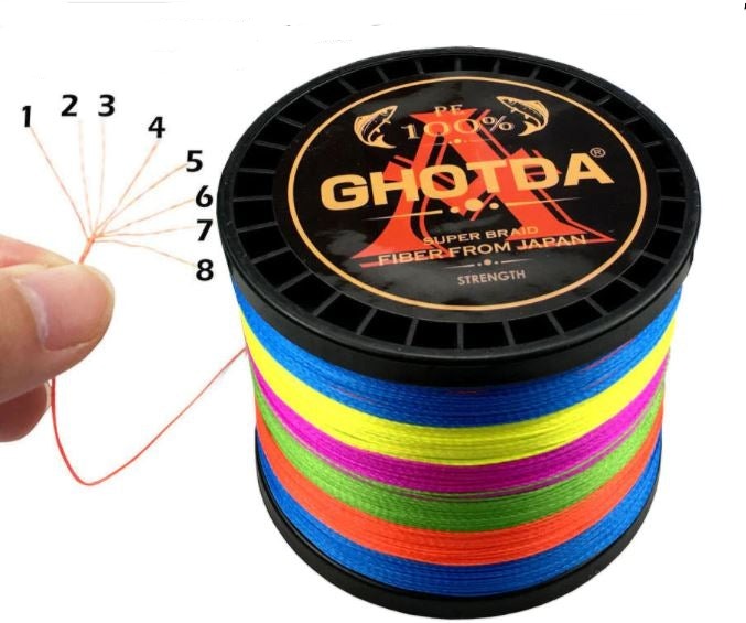 40lb x 1000m 8 strand Ghotda Fishing Braid Default Title
