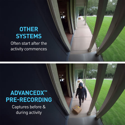 Swann AdvancedX wired 4K NVR security system with 8 dome cameras