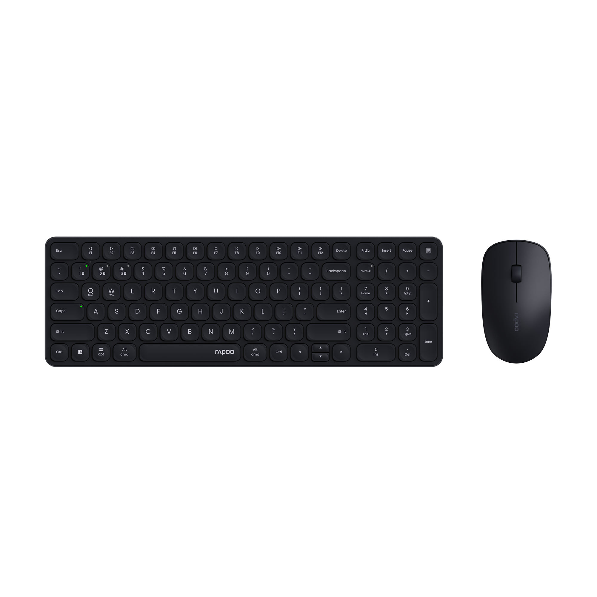 Rapoo 9320M Multi-mode Wireless Keyboard & Mouse Combo Default Title