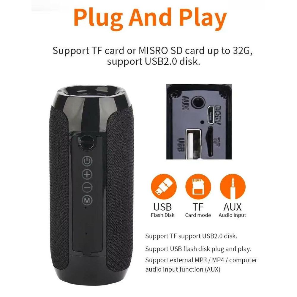T&G TG117 Waterproof Bluetooth Speaker