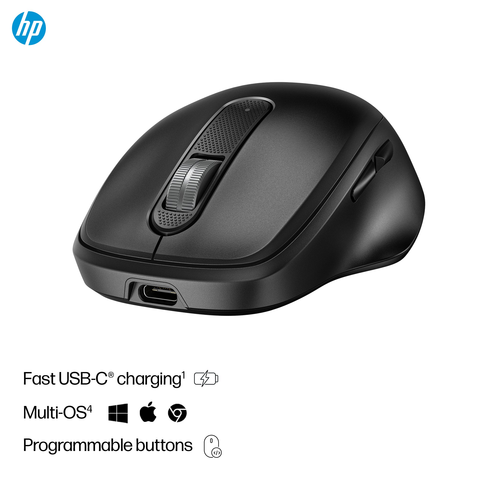 HP 515 Ultra-Fast Rechargeable Wireless Mouse (9C2F7AA) | Tech Supply Shed NZ
