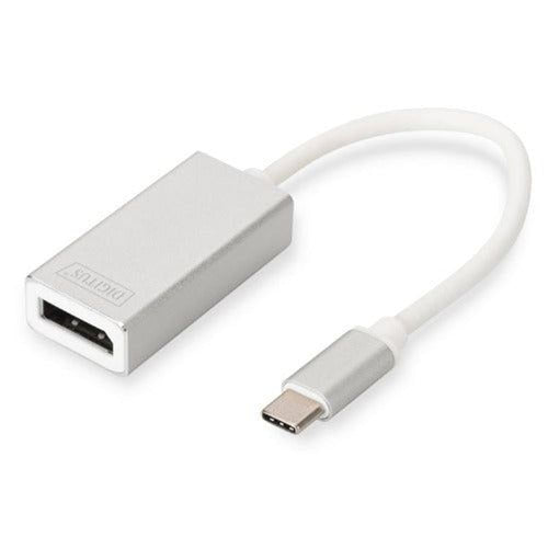 digitus usb type-c (m) to displayport (f) adapter cable tech supply shed