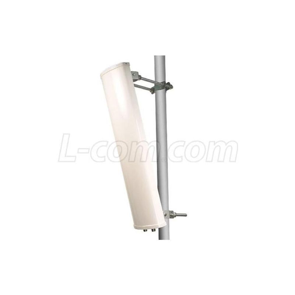 ANT-131 - L-com 2.4/ 4.9-5.8 GHz Dual Feed Dual Band 90 Deg Sector Antenna