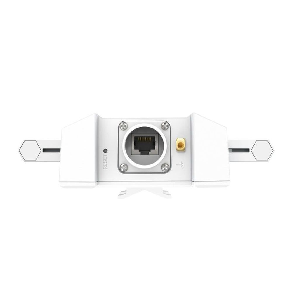 TP-Link EAP625-Outdoor HD access point rear panel, Ethernet port and reset button