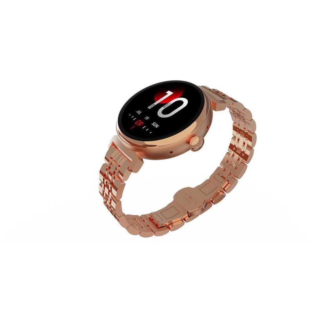 HIF81190 - HiFuture Aura, outdoor bluetooth calling smartwatch, 1.04" AMOLED Display, Rose Gold
