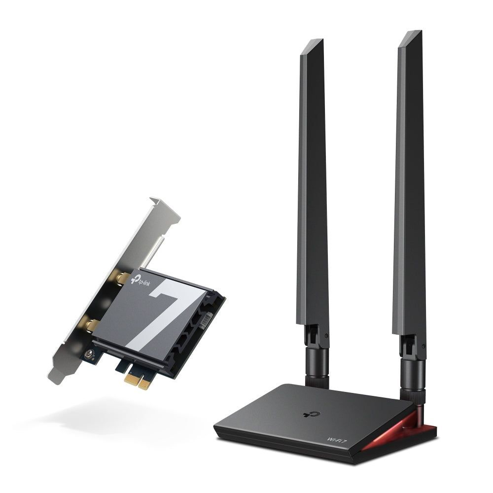 TP-Link Archer TBE550E, BE9300 Wi-Fi 7 Bluetooth 5.4 PCIe Adapter Default Title