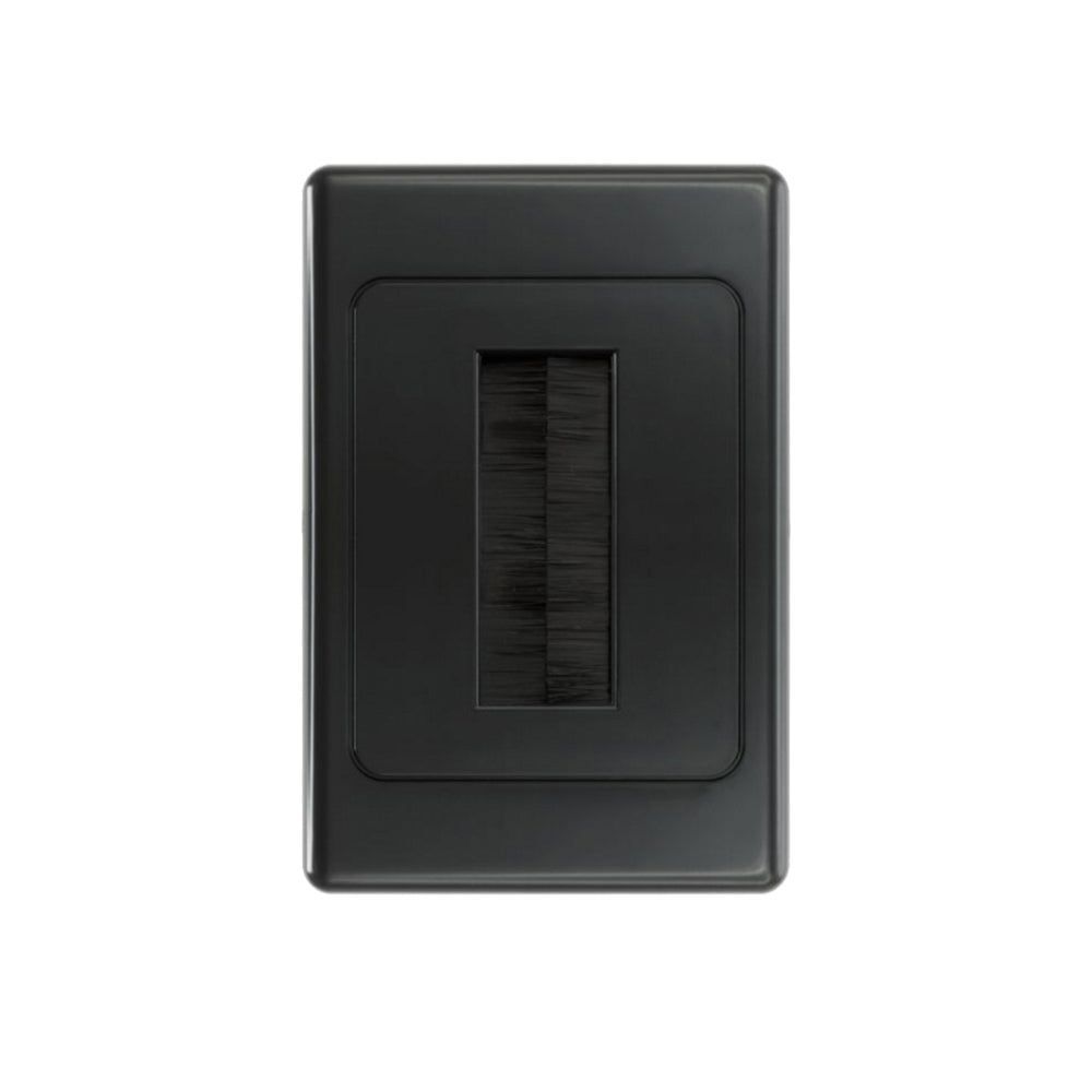 BWPW - Brush Wall Plate – Arco BWPW-B - Brush Wall Plate - Black