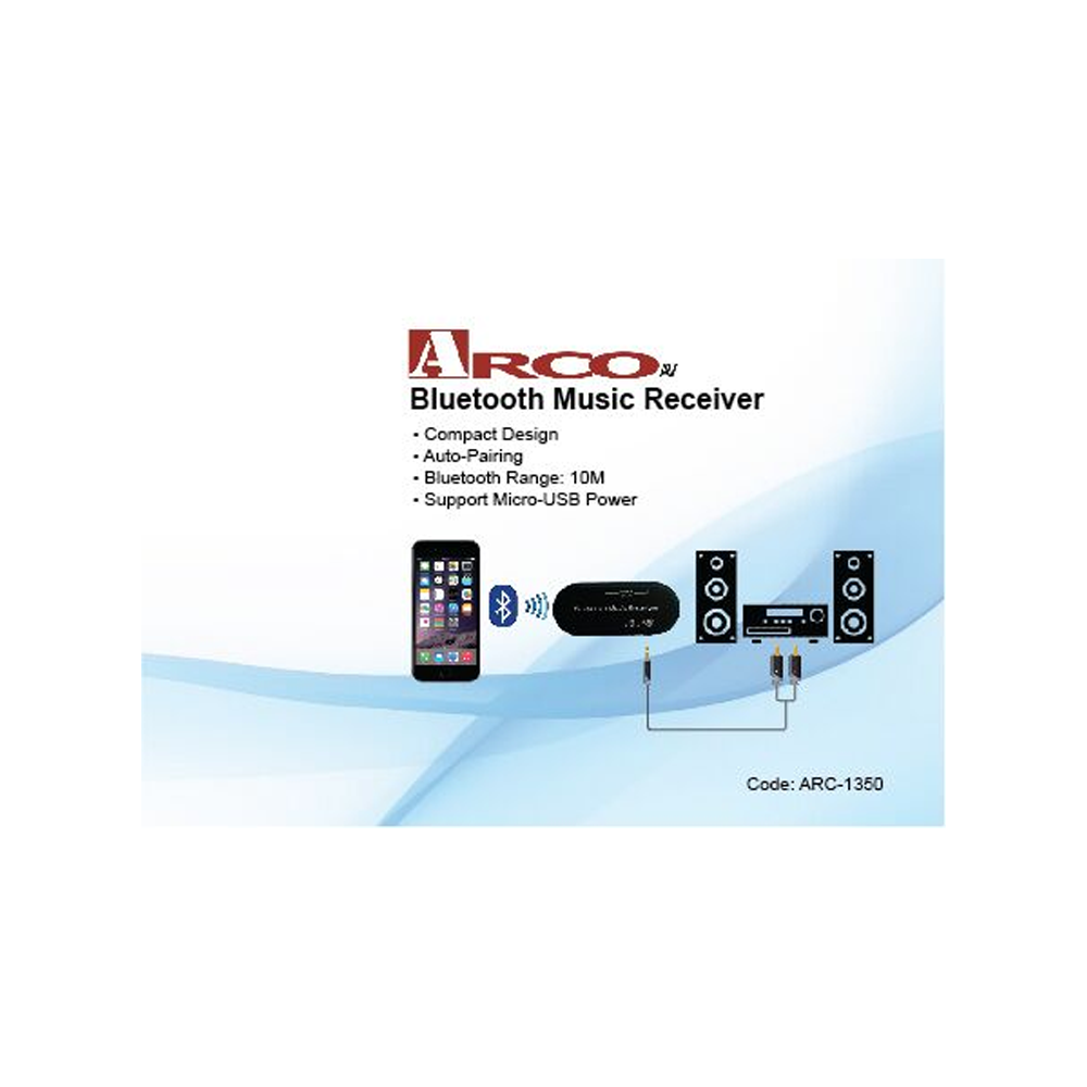 ARC-1350 - Bluetooth Music Receiver ( ARC-1350 ) – Arco