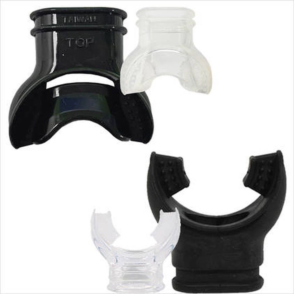 Atlantis Mouthpieces Comfy Black Silicone Black