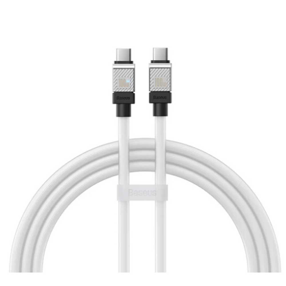 BAS01980 - Baseus Dynamic Series Fast Charging Data Cable Type-C to Type-C 100W 1m White