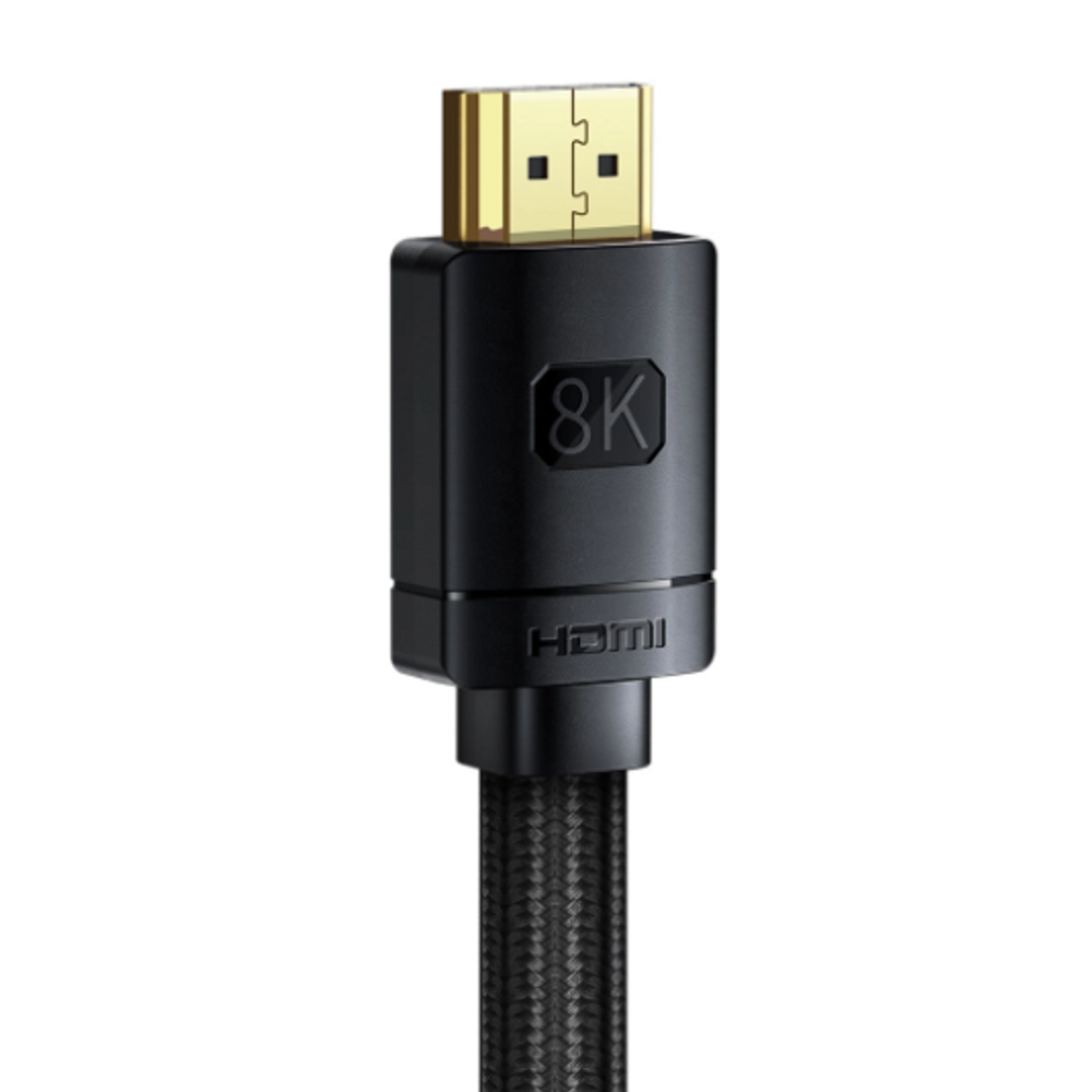 BAS14126 - Baseus High Definition Series HDMI 8K to HDMI 8K Adapter Cable 0.5m Black
