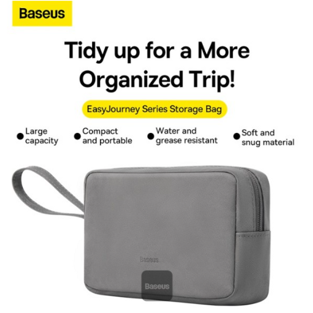 BAS22343 - Baseus EasyJourney Series Storage Bag, Dark Gray