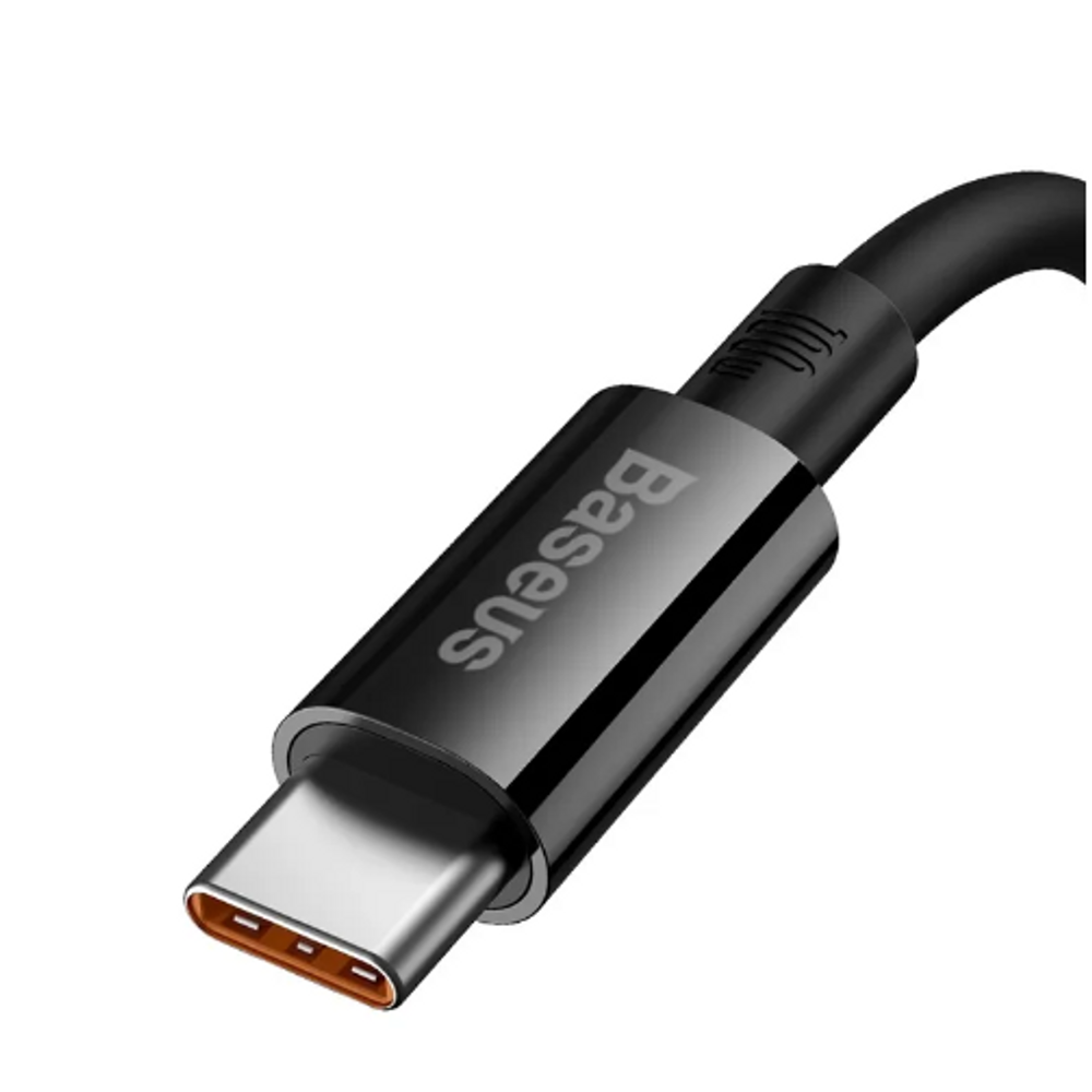 BAS31970 - Baseus Superior Series Fast Charging Data Cable USB to Type-C 100W 1m Cluster Black