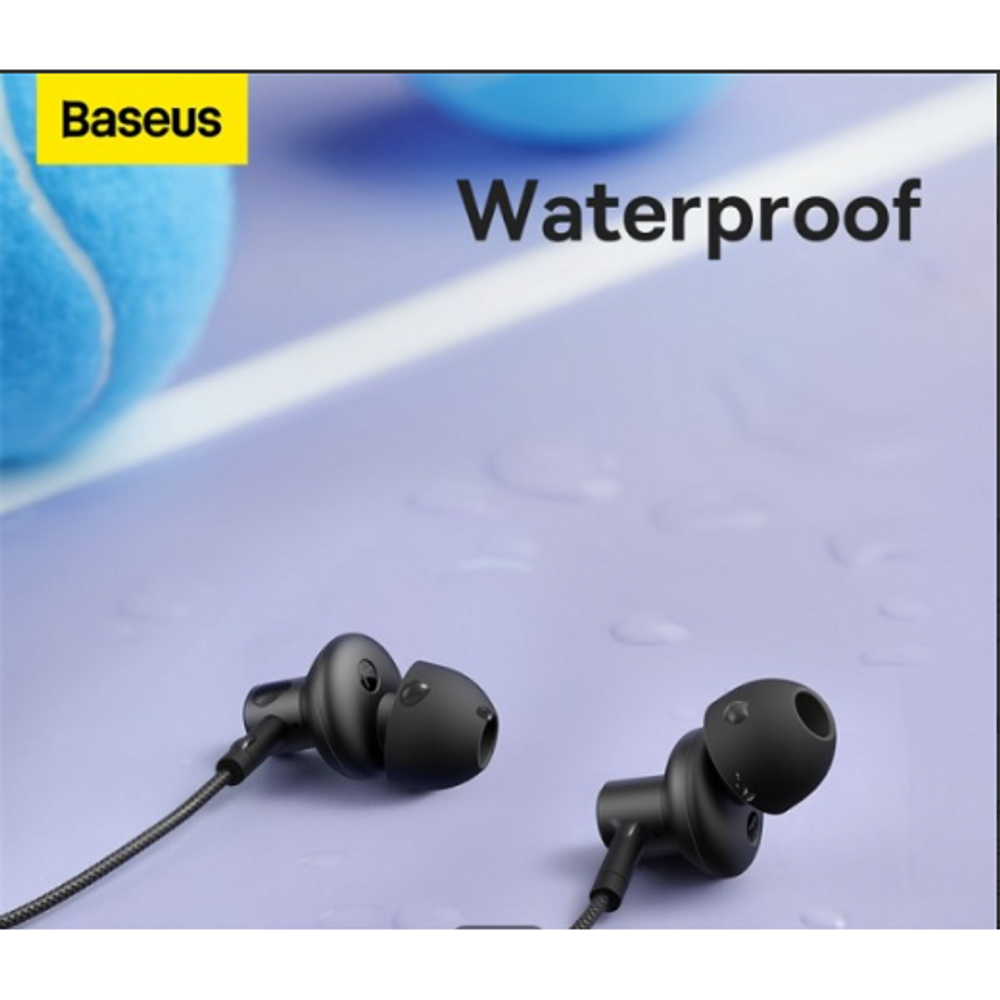 BAS45762 - Baseus Bowie P1 Neckband Wireless Earphones Cluster Black