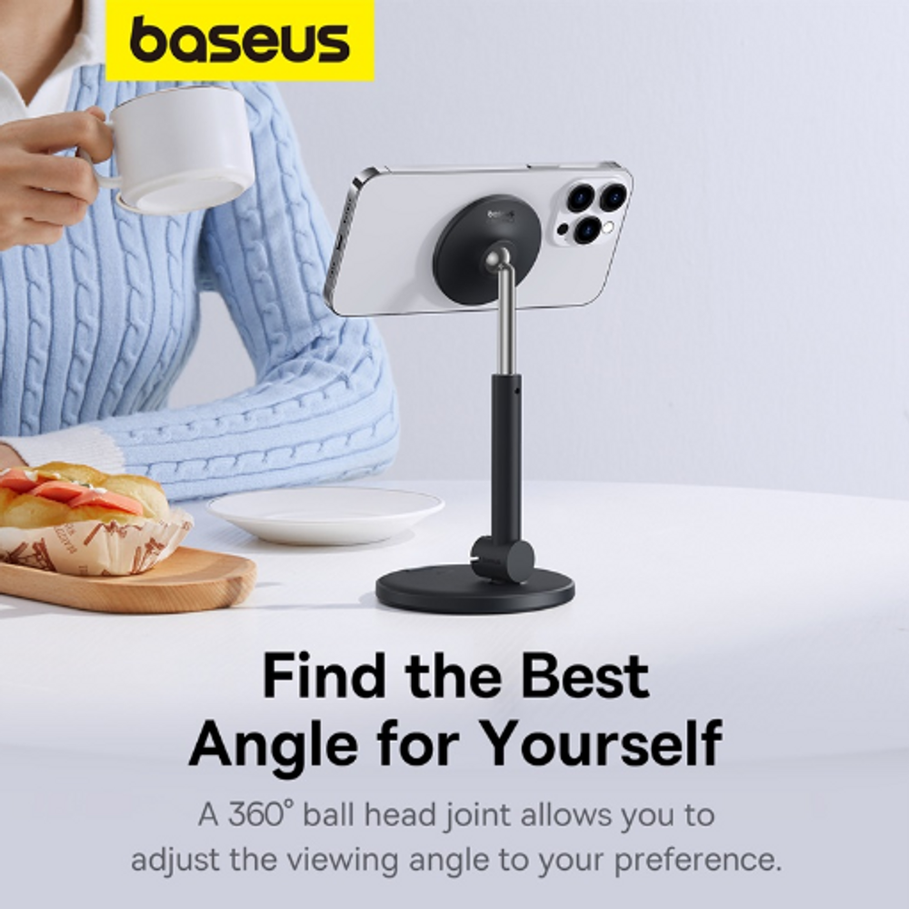 BAS46400 - Baseus MagPro Desktop Phone Stand Cluster Black