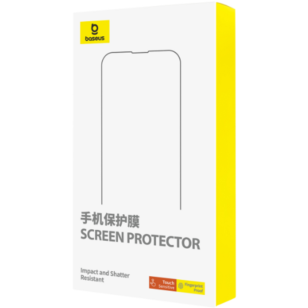 Baseus screen protector retail box with included tempered glass protection
