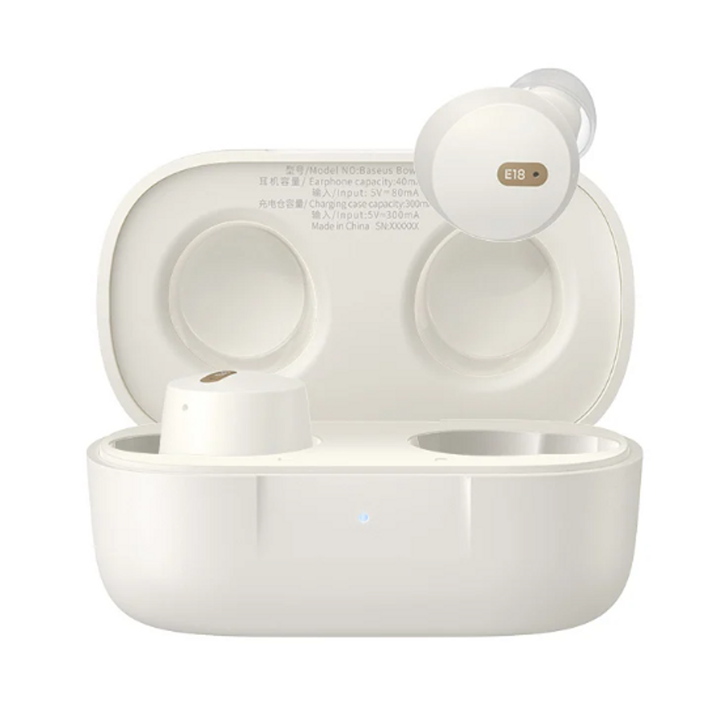 BAS57246 - Baseus Bowie E18 True Wireless Earphones White