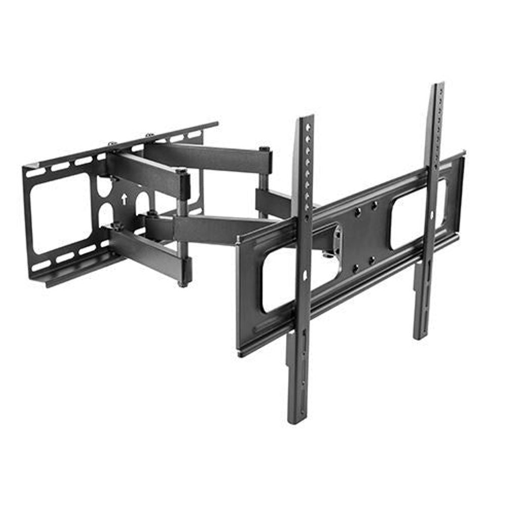 BT-LPA36-466 - Bracom Economy Solid Full Motion TV Wall Mount for 37"-70" LED, LCD Flat Panel TVs