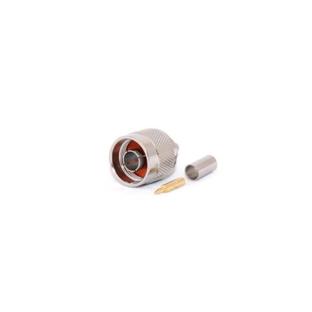 C-N1-195 - N-Type Male 50 Ohm CRIMP Connector for LMR195/RG58