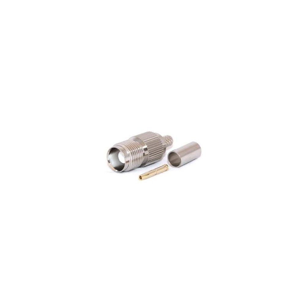 C-TNCF3-195 - TNC Female CRIMP Connector for LMR195/RG58