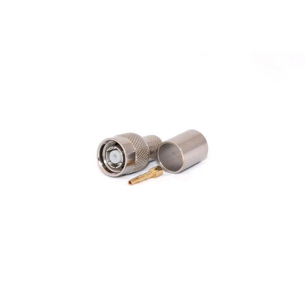 C-TNCRPM1-400 - RP-TNC Male 50 Ohm CRIMP Connector for LMR400/RG8U