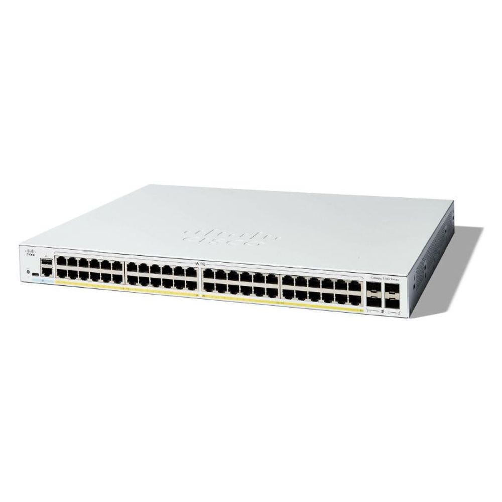 C1300-48P-4G - Cisco Catalyst 1300 48-port GE, PoE, 4x1G SFP