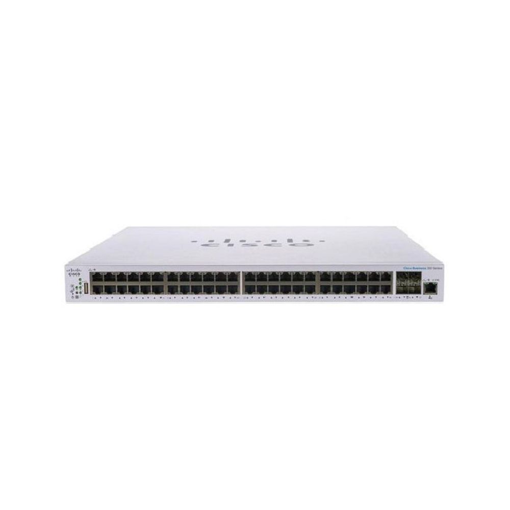 CBS350-48P-4G-AU - Cisco CBS350 Series, 48-Port Smart Gigabit 802.3af/at PoE Switch with 4x 1Gbps SFP