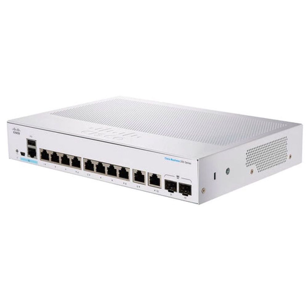 CBS350-8T-E-2G-AU - Cisco CBS350 Series 8-Port Smart Gigabit Switch