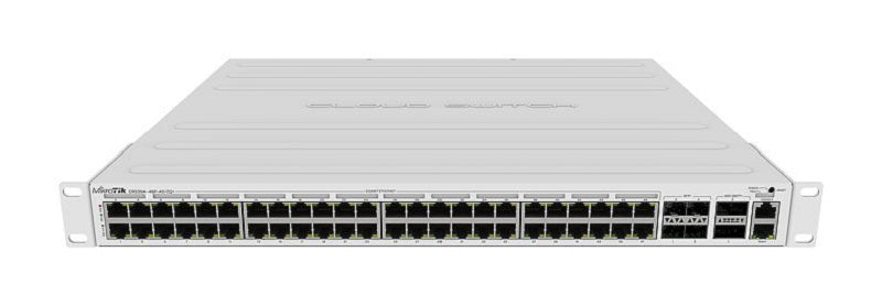 MikroTik CRS354-48P-4S+2Q+RM 48 Port Gigabit POE Switch with 40G QSFP+ Fibre Ports