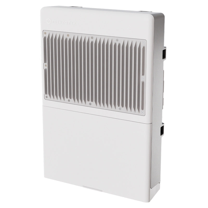 MikroTik netPower Lite 8P Compact PoE switch with built-in UPS and smart battery charger