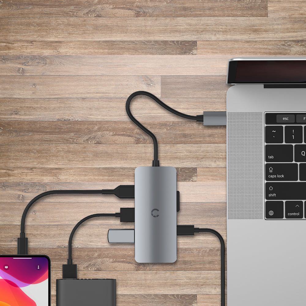 CY3316HUBC3 - Cygnett Unite SlimMate USB-C Hub